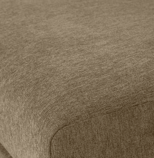 Couple lounge element left light grey, detail