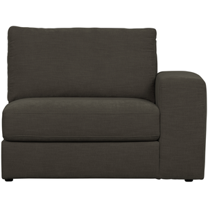 Family 1-seater element arm right anthracite, front view