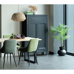 Combi Tablo table en chêne 160 x 90 cm avec pied en U, photo d'ambiance