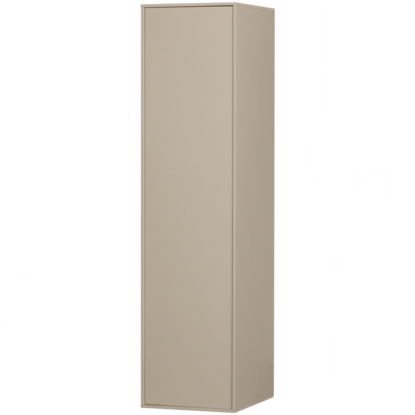 Daily Closet simple 200x50 cm pin dakargrau, vue de face inclinée