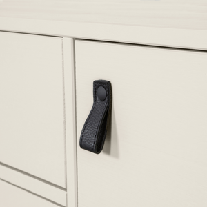 Silas tv meubel 180 cm grenen dust, detail