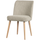 Force chaise bouclé naturel