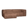 Bean canapé chaise longue gauche éco-cuir cognac