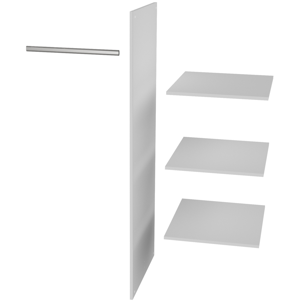 Connect/lock interieurpakket t.b.v. 2-deurs zonder la, vooraanzicht