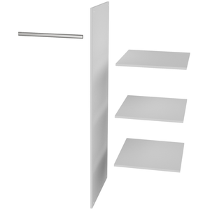Connect/lock interieurpakket t.b.v. 2-deurs zonder la, vooraanzicht