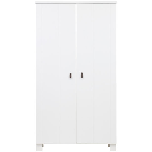Ties armoire de jardin pin blanc, vue de face