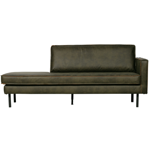 Rodeo daybed droite eco cuir army, vue de face