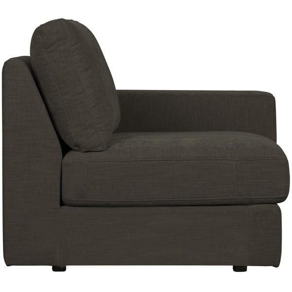 Family 1-seater element arm right anthracite, right side