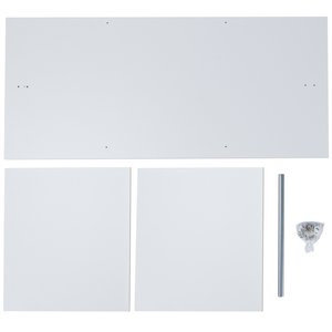 Connect set interieur pour armoire 2 portes + tiroirs, vue de face