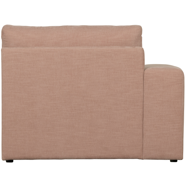 Family 1-seater element arm left pink, back view