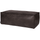 Rodeo pouf 43x120x60 cm eco cuir noir