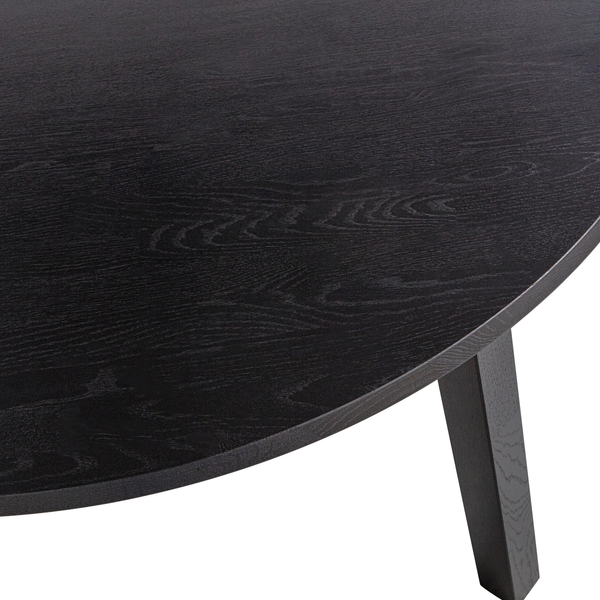Lange jan ø extendable dining table oak blacknight, detail