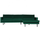 Rodeo chaise longue rechts velvet bosgroen