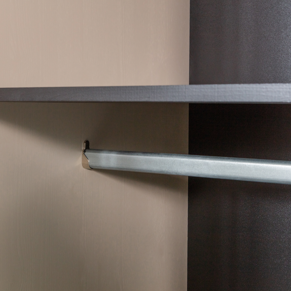 Daily Closet simple 200x50 cm pin dakargrau, détail