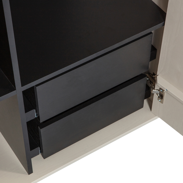 Daily Closet double 200x100 cm pin dakargrau, détail