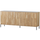 New gravure sideboard 200 cm oak naturel