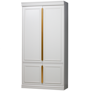 Organize kast 62 cm grenen mist, schuin vooraanzicht