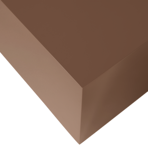 Savo coffee table mdf high gloss old pink, detail