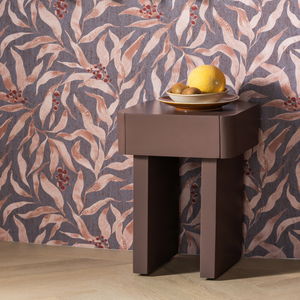 Sova night stand mango wood brown, room setting