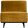 Statement 1-seater element velvet honey yellow