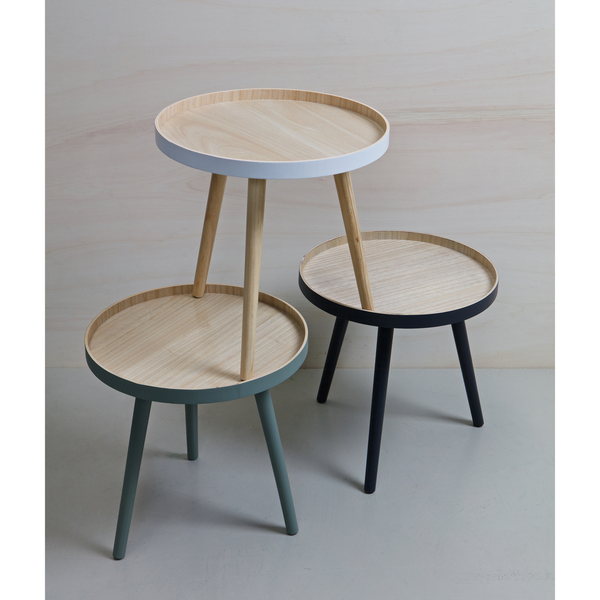Sasha bijzettafel hout ø41 cm, sfeerfoto