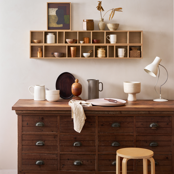 Show it wandkast mdf naturel, sfeerfoto