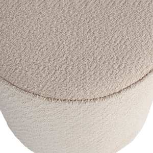 Sara puf high cream, detail