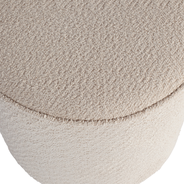 Sara puf high cream, detail