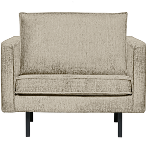 Rodeo fauteuil structure velvet wheatfield, vooraanzicht