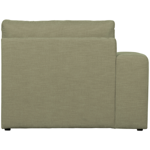Family 1-seater element arm left green, back view