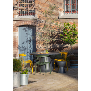 Dover stool anthracite 45xø35 cm, room setting