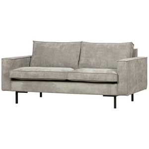 Arwin 2.5-seater sofa in aged green, angled front view