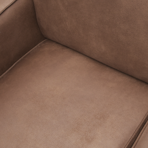 Statement 4-places 280 cm eco cuir cognac, détail
