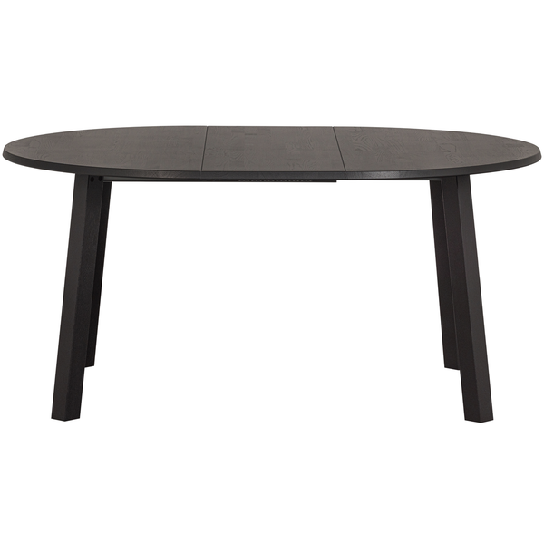Lange jan ø extendable dining table oak blacknight, front view