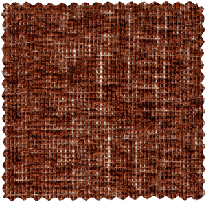 Couple loveseat élément rouille mélangé, détail de la matière