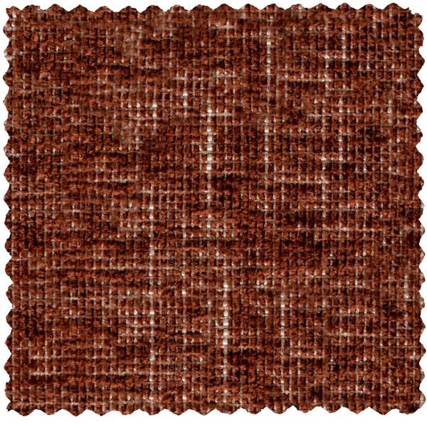 Couple loveseat élément rouille mélangé, détail de la matière