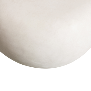 Pebble side table white 35xø50, detail