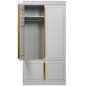 Organize kast 62 cm grenen mist, vooraanzicht