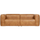 Bean 3,5-seater sofa ecoleather cognac