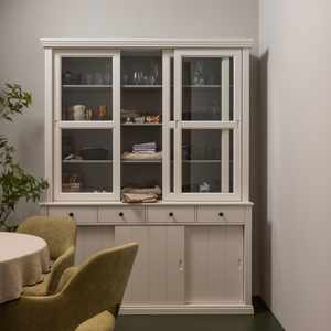 Lagos buffetkast grenen wit, sfeerfoto