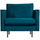 Rodeo classic armchair velvet blue