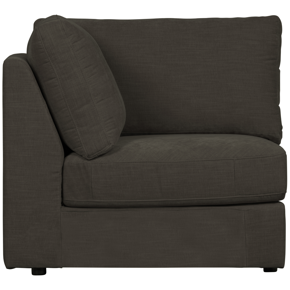 Family corner element anthracite, front view