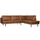 Rodeo corner sofa right ecoleather cognac