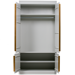 Organize kast 62 cm grenen mist, rechterkant