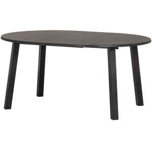 Lange jan ø extendable dining table oak blacknight, left side