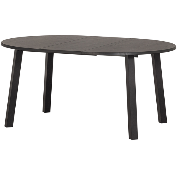 Lange jan ø extendable dining table oak blacknight, left side