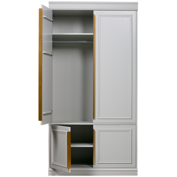 Organize kast 62 cm grenen mist, vooraanzicht