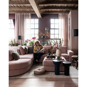 Family 1-seater element without arm pink, room setting