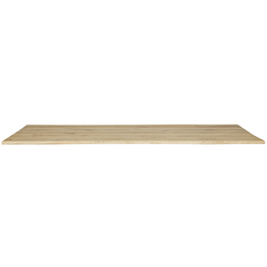 Tablo boomstam tafelblad eiken 180 x 90 cm, vooraanzicht