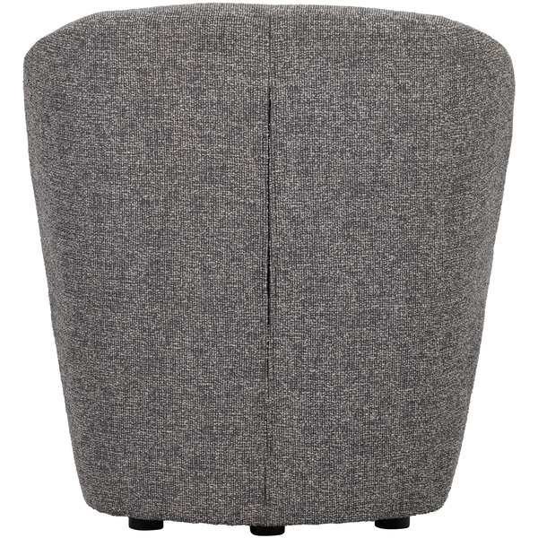 Lofty fauteuil melange grijs, achterkant